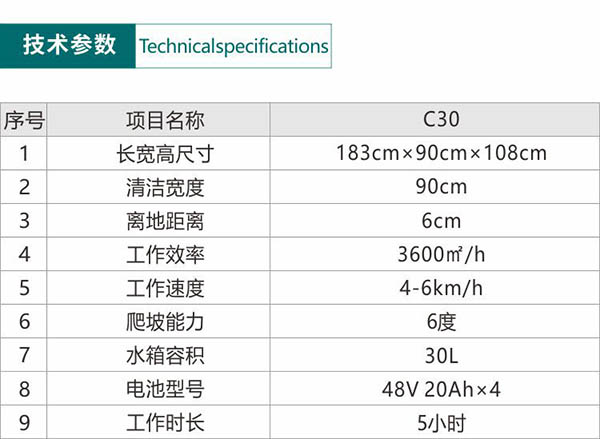 电动沙坡头尘推车C30